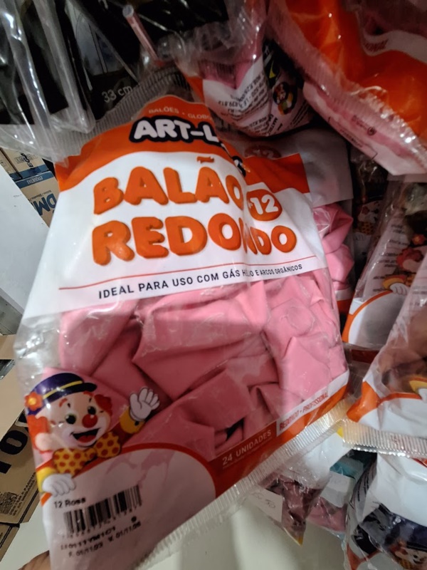 BALAO 16  ROSA CLARO C/12